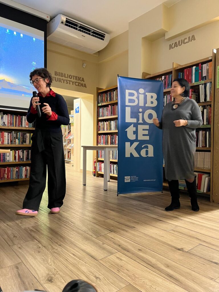 Albania Okiem Kobiet Spotkanie w Bibliotece Joga w Albanii Rosela Ciko