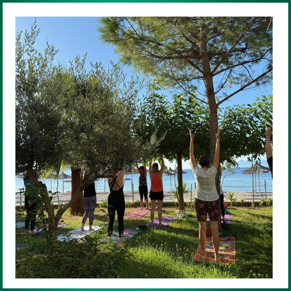 Wyjazd z jogą do Albanii Joga w Albanii Trekking i Wodospady Rosela Ciko Riwiera Albańska