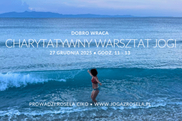 Warsztat charytatywny jogi Wrocław Joga w Albanii Rosela Ciko