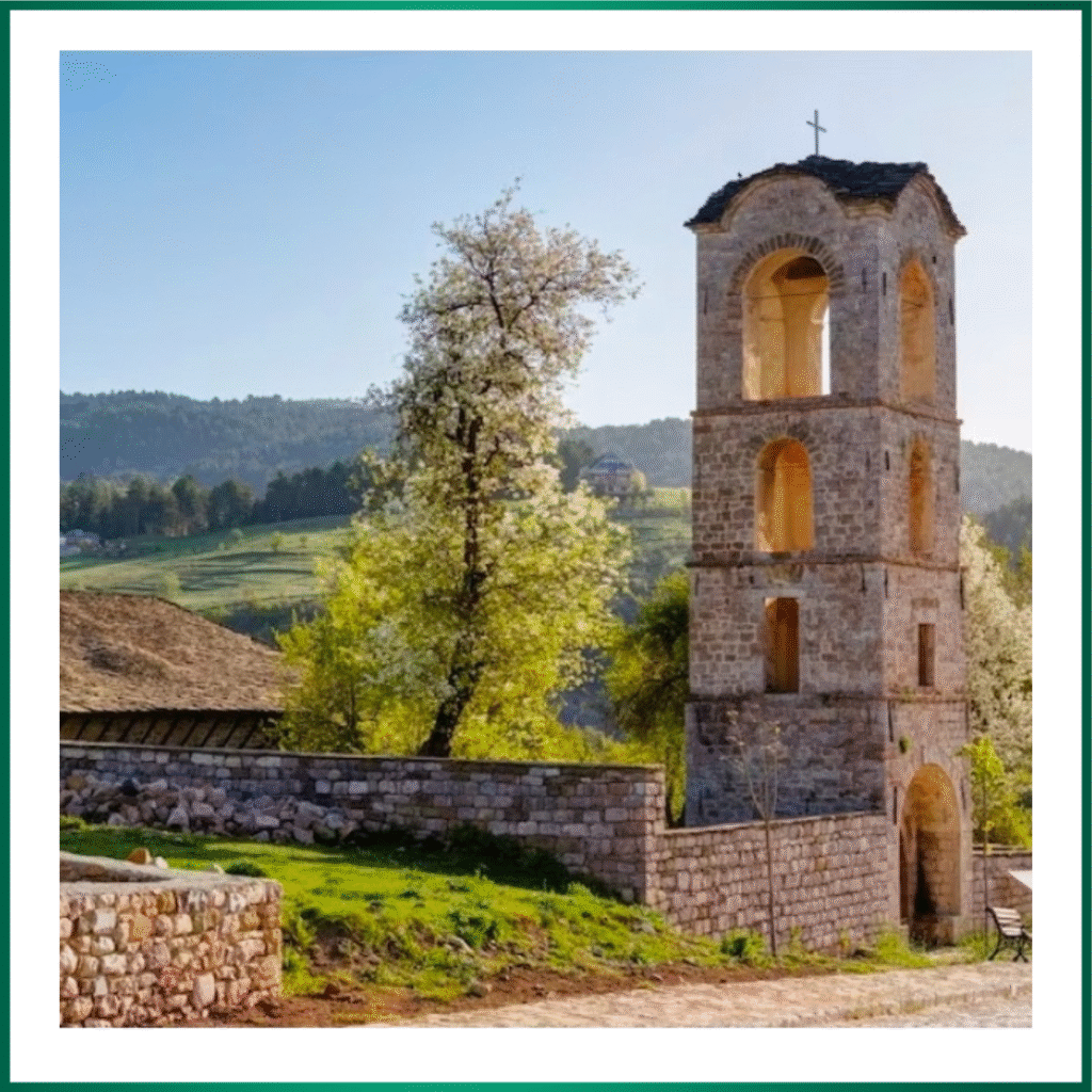 Wyjazd z jogą do Albanii Rosela Ciko Voskopja Jezioro Ochrydzkie Morze jońskie Korca