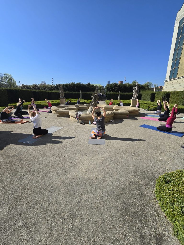 Joga w Muzeum Pałac Królewski Wroclaw Rosela Ciko