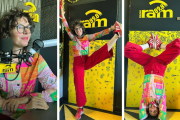 Sobotnia Kawa w Radio RAM Rosela Ciko Joga Albania