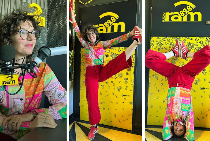 Sobotnia Kawa w Radio RAM Rosela Ciko Joga Albania