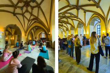 Joga w Muzeum Stary Ratusz Wrocław Rosela Ciko 7