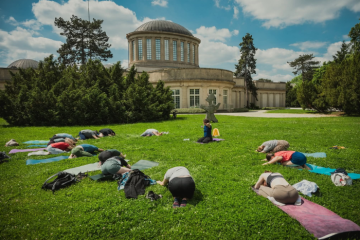 Joga z Poezją Festiwal Poezji Silesius Rosela Ciko